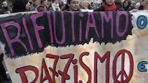 Protests against Italian “White Christmas”
