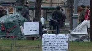 Riga, disoccupato in sciopero della fame