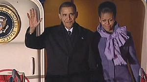 Barack Obama à Oslo pour recevoir son Prix Nobel de la Paix