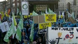 Climate protests gain momentum in Danish capital