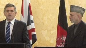 Pour Gordon Brown, le moral des troupes en Afghanistan est “excellent”