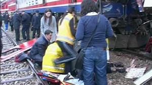 Collision ferroviaire en Turquie