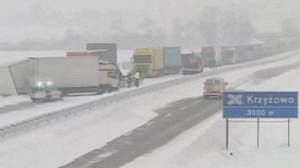 Cold snap tests patience of Euro travellers