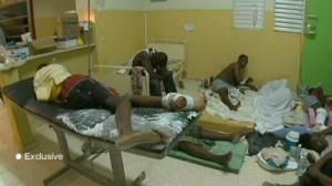 Saturados los hospitales de la frontera dominicana