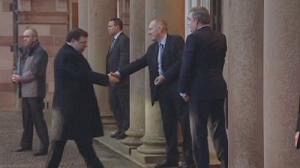 Leaders fight to save Northern Ireland Assembly