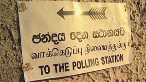 Sri Lanka goes to the polls