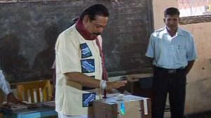 Sri Lanka presidential poll ends amid eligibility row