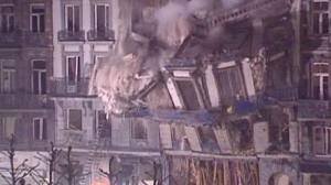 Two trapped in Belgian building collapse