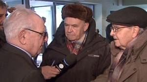 Auschwitz survivor meets liberators of Nazi camp