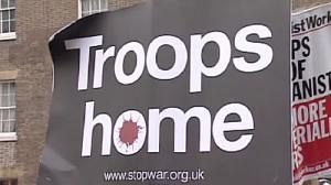 ‘Stop the War’ demo at Afghan conference