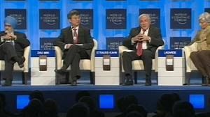 Davos : “pas de précipitation dans la sortie de crise”