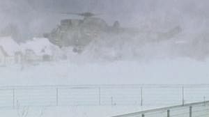 Military rescue for snowbound northern Europe