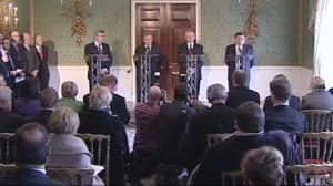 NI parties agree to transfer powers in April