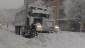 Washington coberta de neve