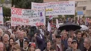Greek public services hit by 24-hour strike