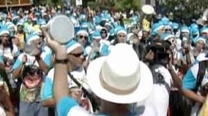 Carnival time on the streets of Rio