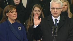 Croatia inaugurates new president