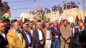 Cinquième anniversaire des protestations contre le mur israélien