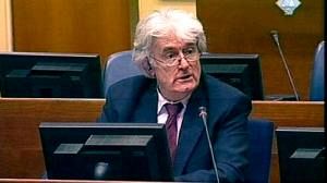 Serb cause was “just and holy” says Karadzic