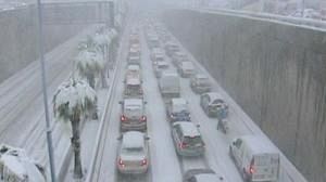 Le sud de la France et le nord de l’Espagne piégés par la neige