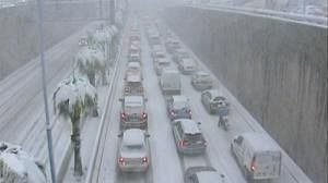 Chutes neige historiques en Espagne