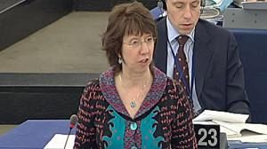 Ashton urges EU unity to carry weight around the world