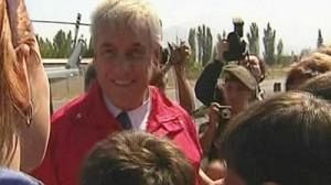 Chile’s new President visits earthquake damage