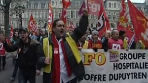 Streiks in Frankreich