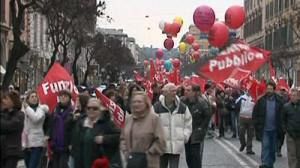 Streiks und Demonstrationen gegen italienische Regierung