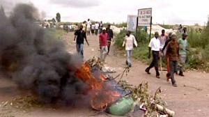 Upsurge in township violence in SAfrica