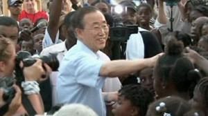 Deuxième visite de Ban Ki-Moon en Haïti depuis le séisme