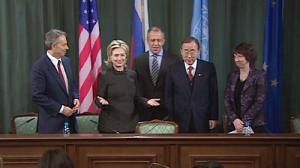 Quartet pushes for Palestinian state within 24 months