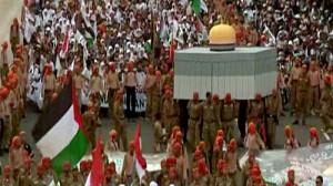 Manifestation de soutien aux Territoires Palestiniens en Indonésie