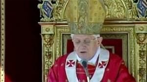 Pope speaks out against “petty gossip”