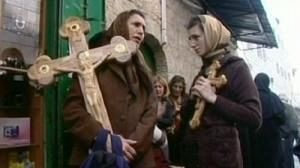 Pilgrims celebrate Good Friday in Jerusalem