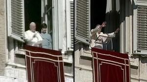 A contrast in papal styles