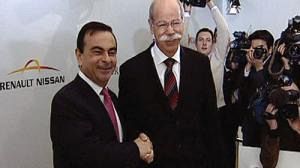 Le projet d’alliance entre Renault-Nissan et Daimler est officiel