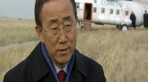 Ban Ki-moon hails new START treaty