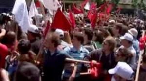 Greek workers unite against harsh cuts