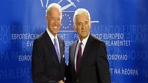 Joe Biden devant le Parlement européen