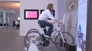 Pedal power at Copenhagen Crowne Plaza hotel