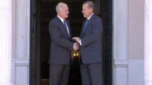 Turk-Greek talks focus on defence spending
