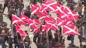 Rassemblement des jeunesses pro-Kremlin à Moscou