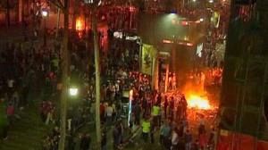 violences à Barcelone après la victoire