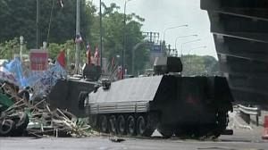 Thai protest leaders surrender after army assault