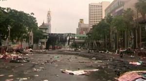 Après les violences, le gouvernement thaïlandais veut faire place nette à Bangkok