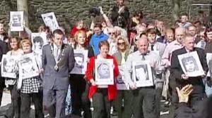 Families receive findings of Bloody Sunday report