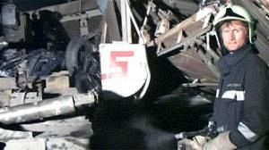 Train accident in Austria