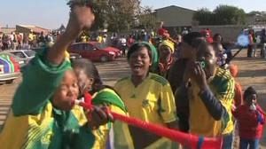 South Africans focus on the positive