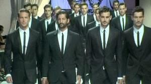 Milan, les hommes de Donatella, Domenico et Stefano